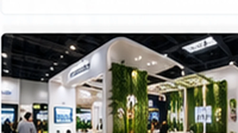 Illustrative multilingual business discussion with a local exhibition representative